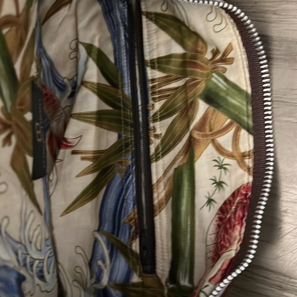 MAYA MOON OREGON DESIGN FUR & LEATHER CRESENT  HANDBAG - Picture 17 of 17